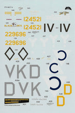 Load image into Gallery viewer, US - 1/48 B-17F Flying Fortress Decals