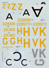 Load image into Gallery viewer, US - 1/48 B-17F Flying Fortress Decals