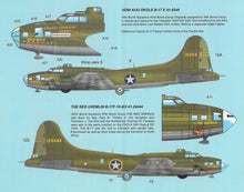 Load image into Gallery viewer, US - 1/48 B-17F Flying Fortress Decals