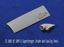 Load image into Gallery viewer, Luft - C 101 Conversion Set 1/32 Messerschmitt Bf 109F-4 to Bf 109F-2 (Hasegawa & Hobby 2000))