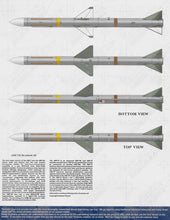 Load image into Gallery viewer, US - Decals - 1/32 Air-To-Air Missile Markings AIM-7E-2/M
