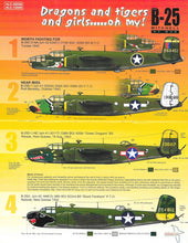 Load image into Gallery viewer, US - 1/48 B-25 Mitchell Decals
