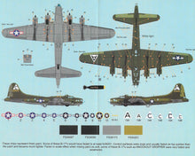 Load image into Gallery viewer, US - 1/48 B-17F Flying Fortress Decals
