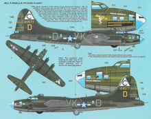 Load image into Gallery viewer, US - 1/48 B-17F Flying Fortress Decals
