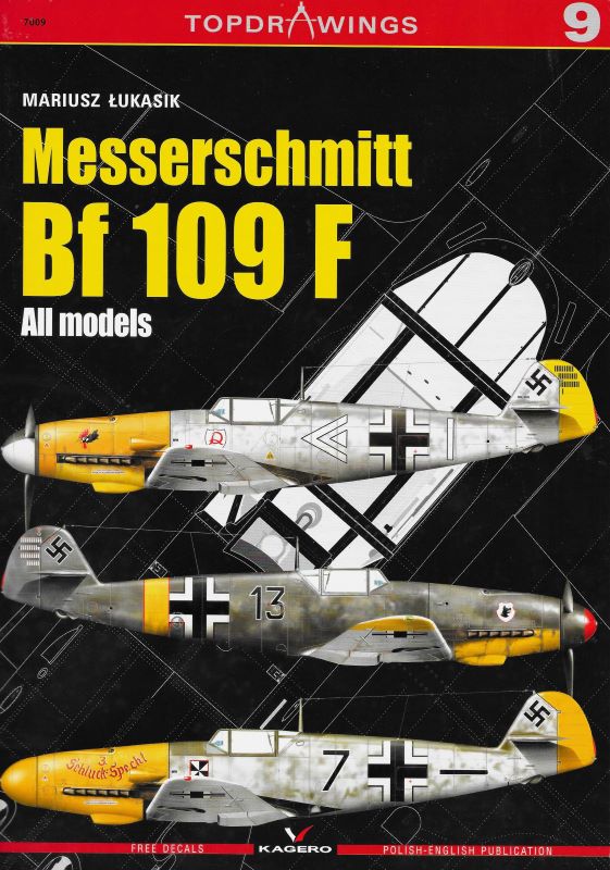 Luft - Messerschmitt Bf 109F, All models, Topdrawings 9